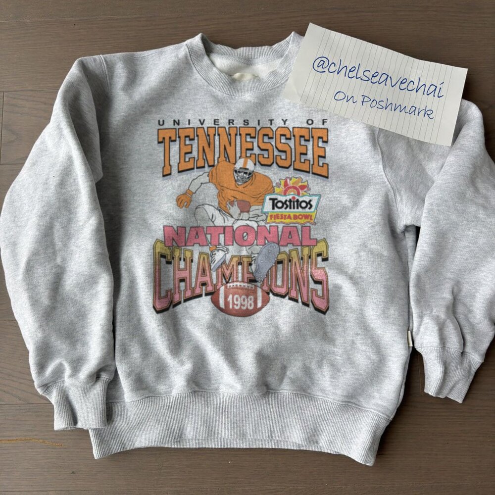 Vintage Tennessee Volunteers Champs Football Sweatshirt, Tennessee Vols Shirt